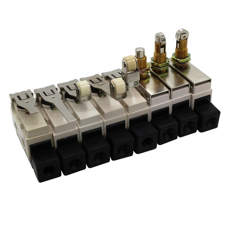 小型微动开关D4MC-5000/5020/1000/2020力矩带滚轮行程限位开关