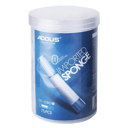 一次性烟嘴过滤器滤棉过滤烟嘴香烟焦油过滤嘴75支DS-ZERO