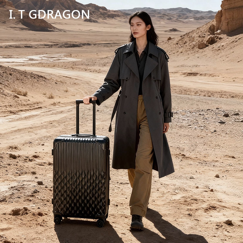 行李箱20寸登机拉杆箱女密码箱