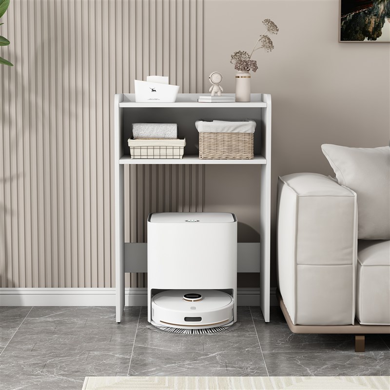 客厅扫地机器人置物架云鲸收纳柜科沃斯石头置物柜鱼缸柜沙发边几