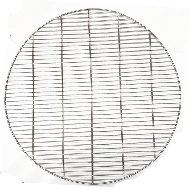 不锈钢圆形烧烤网加粗压肉帘子烤片蒸锅篦子烤肉篦子熏肉烧烤网片