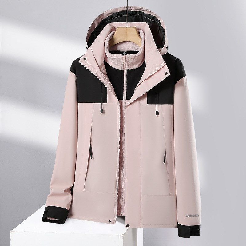 户外三合一冲锋衣男女秋冬季防风外套情侣宽松透气登山服休闲夹克,户外/登山/野营/旅行用品,冲锋衣,淘宝优惠券,粉丝福利购,淘宝优惠卷