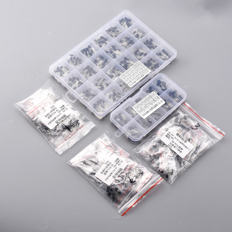 三极管S8550 SS8050 9012 9013 9014TL431盒装贴片直插晶体管套件