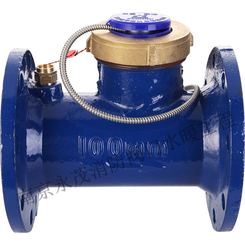 远传大口径热水智能脉冲式MODBUS通讯协议RS485模块法兰远传水表