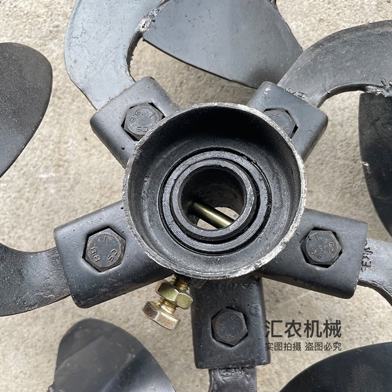 农丰开沟培土机刀片单轮整副烟草刀带耳中耕旋耕起垄刀轴刀片总成