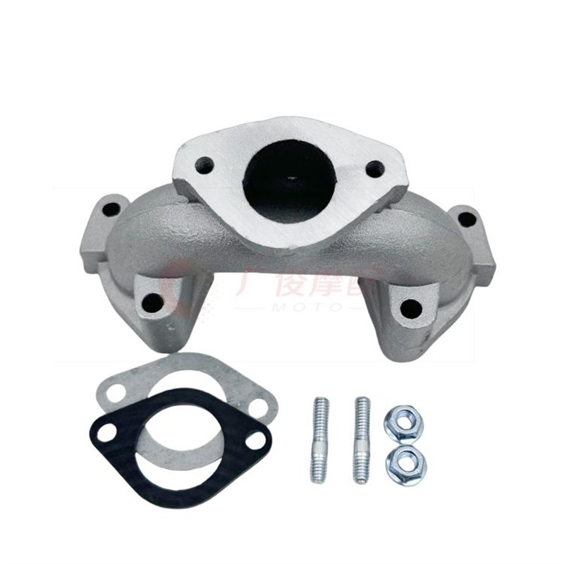 适用摩托车CBT CM125 250大地鹰王双缸双化改装单接口化油器接头