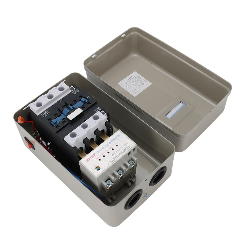 磁力启动器12kw-18.5KW空压机气泵专用智能开关缺相过载保护380