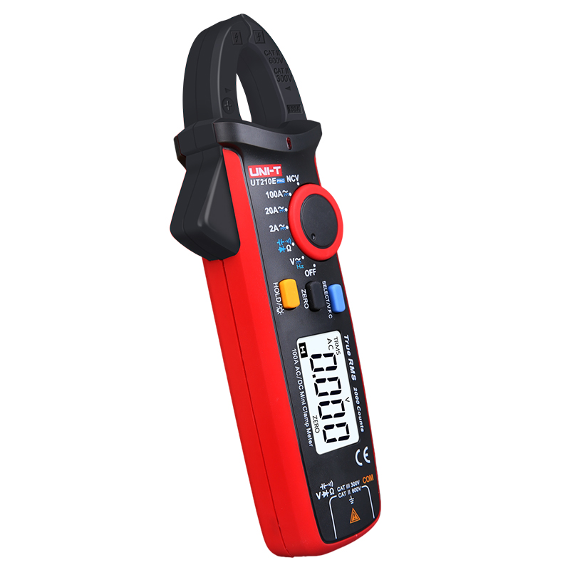 优利德钳形表万用表UT210EPRO高精度迷你数字钳形表交直流电流表