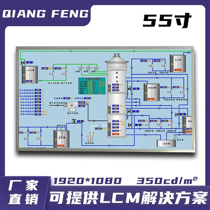 55寸液晶屏lcd系列产品3840*2160tft含配件