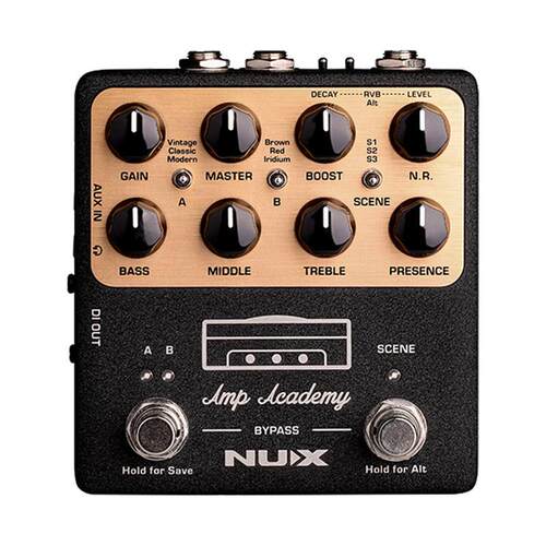 NUX纽克斯amp academy NGS-6电吉他单块效果器IR箱体模拟前级loop