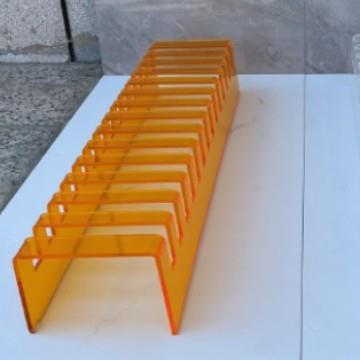 亚克力小瓷砖样品展示 木条竹签样品展示 铝扣板橱窗小块板展示架