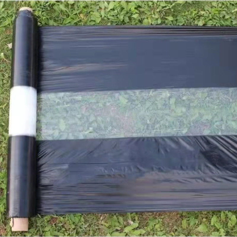 农用黑白相间地膜保温保湿除草黑白地膜蔬菜水果种植膜5公斤农膜