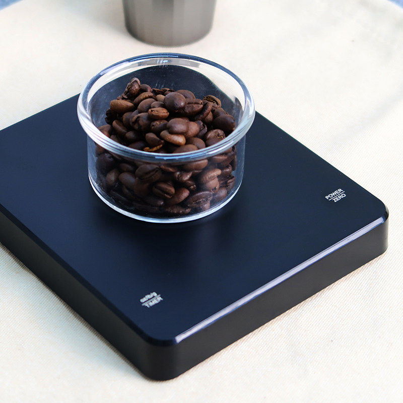 咖啡电子秤家用迷你手冲家用意式咖啡称克重专用计时秤精准厨房秤