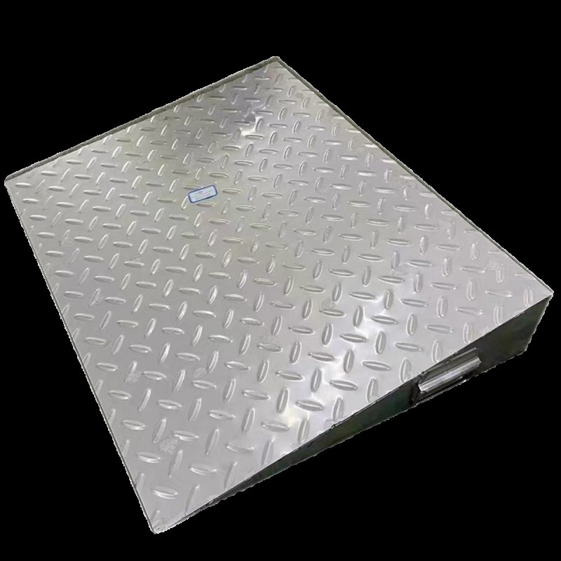 加厚不锈钢台阶斜坡垫防滑台阶垫门槛爬坡电动车推车货车爬坡辅助