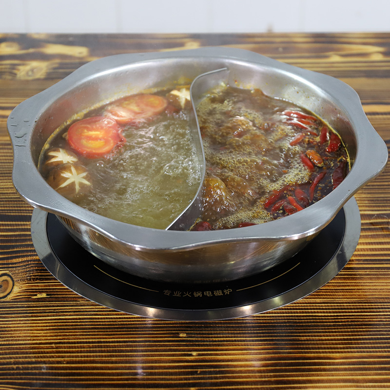 沃猫商用火锅电磁炉嵌入式圆形2200W大功率线控288酒店火锅店