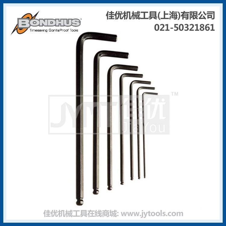 BONDHUS 球头L型内六角扳手10970 12972 10974 12976 10978 10980