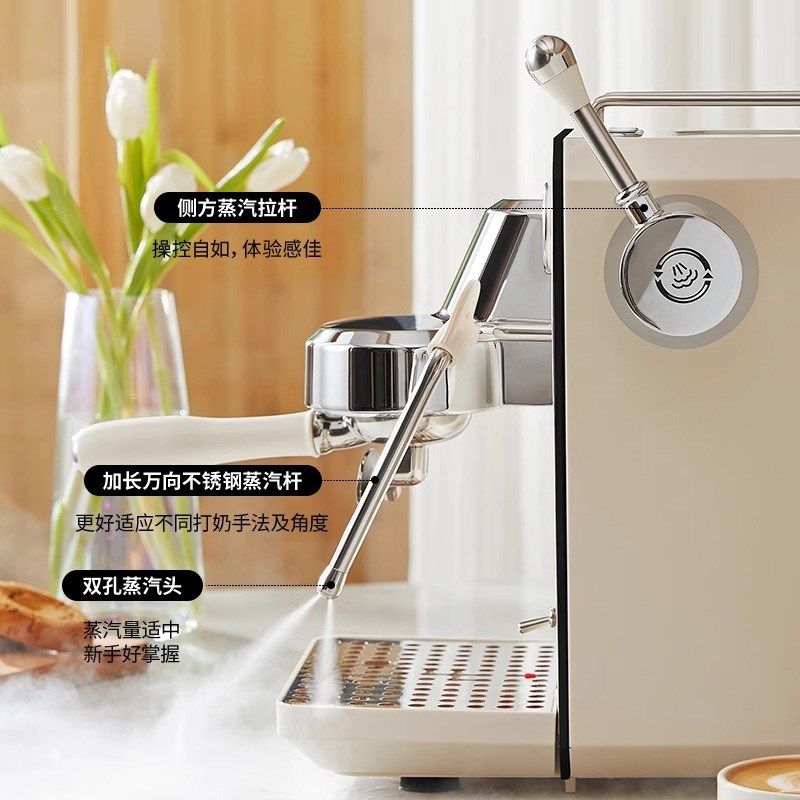 格米莱CRM3006半自动咖啡机家用小型办公室意式浓缩