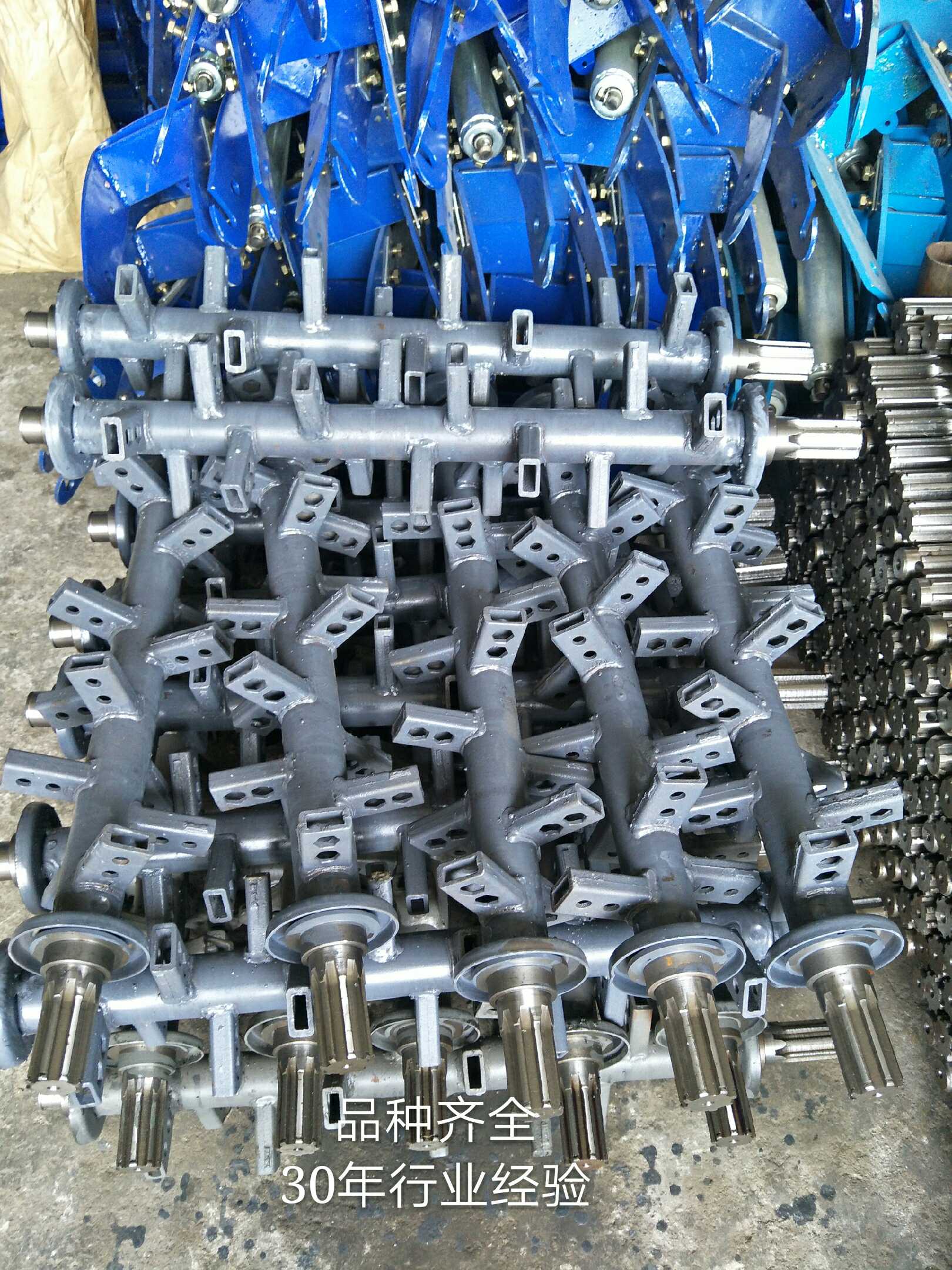 东风151型常州151型旋耕机免耕机盖籽机单孔双孔犁刀轴实心轴