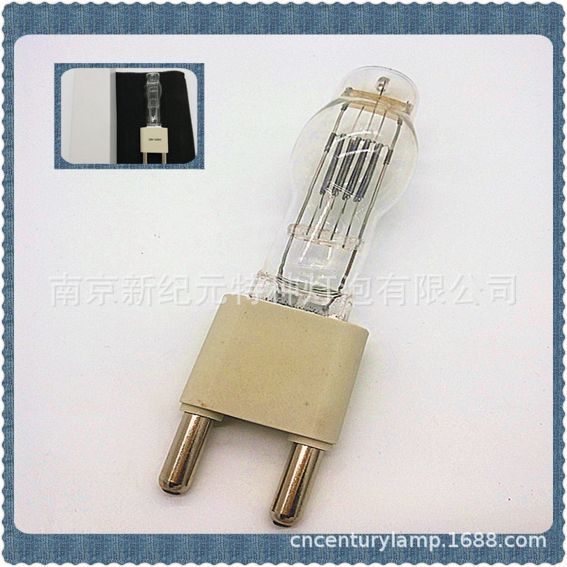 HX48G38240V3000W回光灯泡/石英灯泡/影视灯泡/船用灯泡