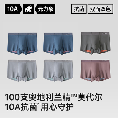100支元力象兰精莫代尔内裤