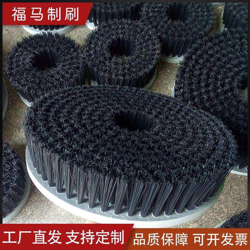 尼龙丝圆盘刷抛光机毛刷轮角磨机刷盘圆形毛刷清洗打磨抛光清洁刷