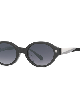 【新品】PORTS太阳镜椭圆复古老钱风墨镜男女款防紫外线PSF23604