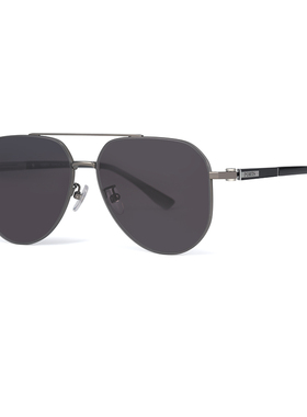 PORTS双梁飞行员男士太阳镜开车驾驶墨镜男防紫外线护眼PSM22403