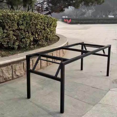 折叠裁剪工作台会议桌操作台桌脚桌腿铁架子