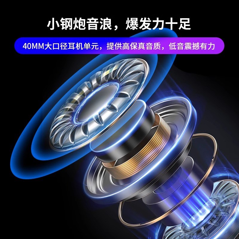 XGP摩托车头盔蓝牙耳机小钢炮蓝牙无线通话对讲耳机通勤全盔半盔