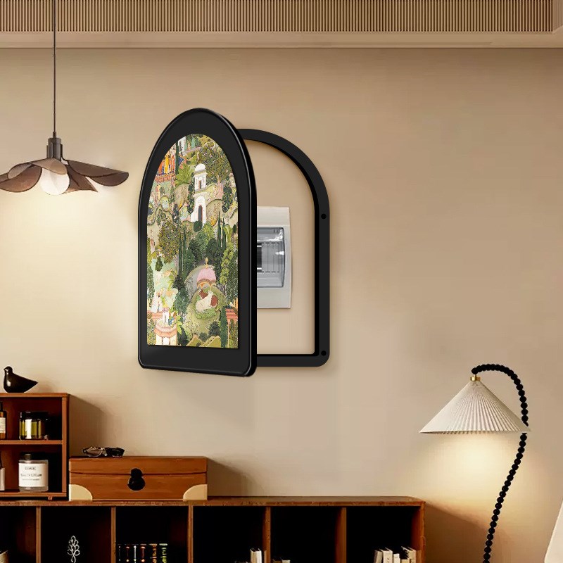 斋普尔花园复古电表箱遮挡挂画电闸开关箱空开箱配电箱遮丑装饰画