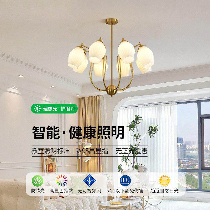 卧室玻璃吊灯客厅图现在餐厅灯具吊灯北欧其他无