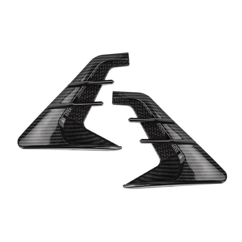 九号电动摩托车M80CM85CM95C改装鲨鱼腮定风翼装饰贴侧风口刀配件