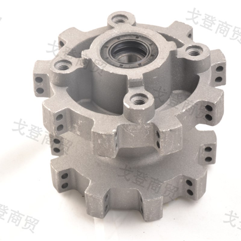 越野摩托车250波速尔猎豹/华阳K1T2前后轮毂鼓芯通用改装配件总成