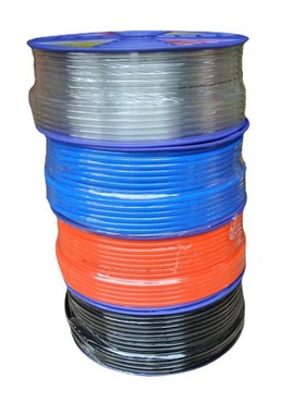 气动风管空压机外径10*6.5mm 12*8mmPU红色华盛蓝色透明风管螺纹