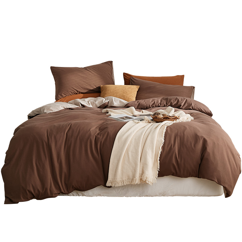 A类婴儿级丨针织天竺棉裸睡四件套 四季通用纯棉全棉床上被套床单