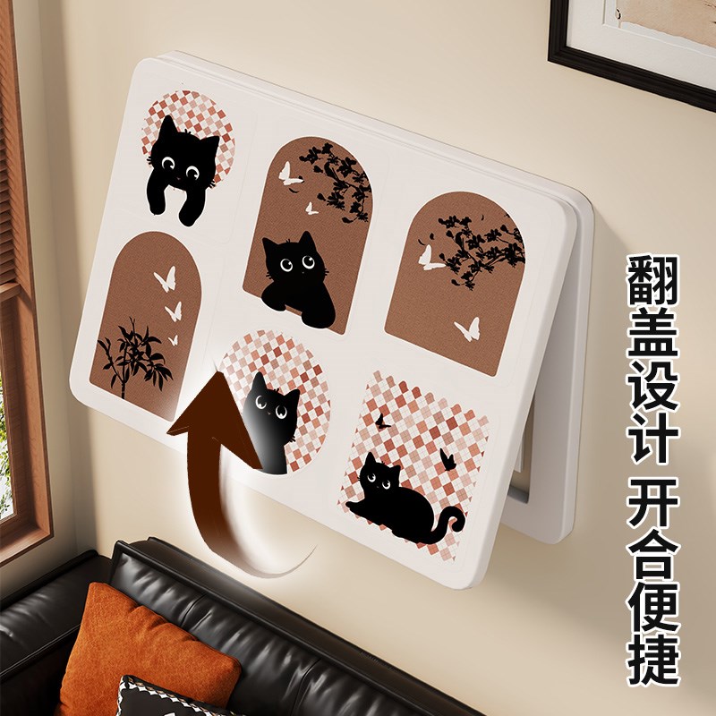 电源总开 关挂画 画客厅电表箱免打孔装饰画 画壁挂式电闸弱