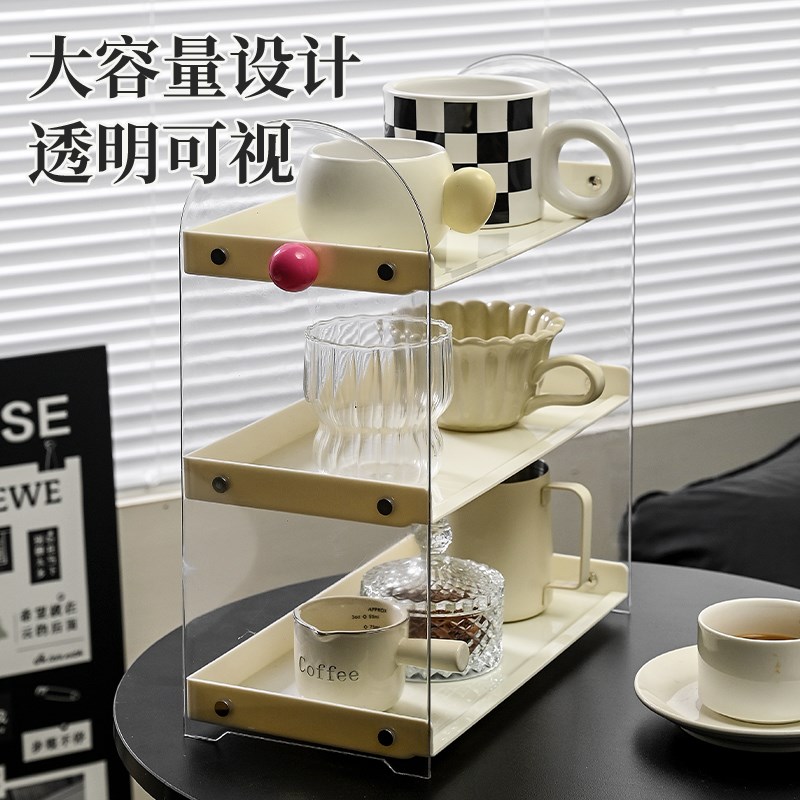 杯架多层架餐桌水杯马克杯咖啡杯轻奢高级感桌面茶杯杯子收纳置物