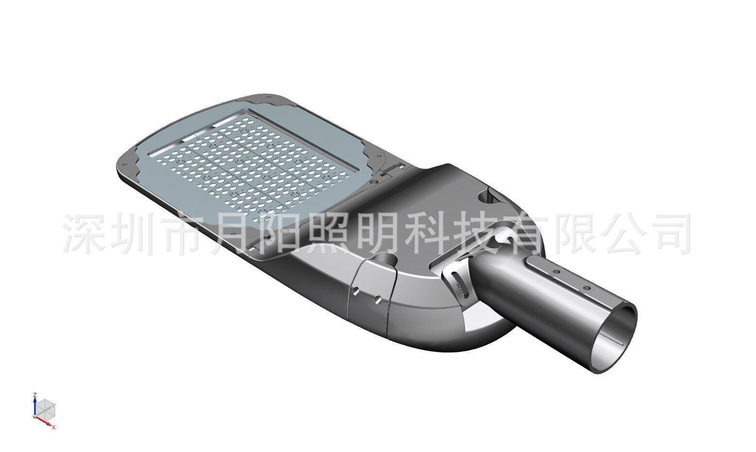 压铸铝多光源低频无极灯150W