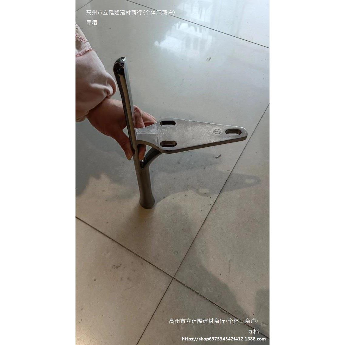 欧式铝合金金属柜脚金色沙发脚电视柜黑色茶几腿酒柜腿家具配件