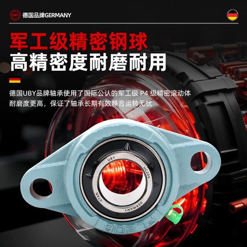 进口外球面轴承菱形座UCFL204 205 206 207 208 209 210 211 212