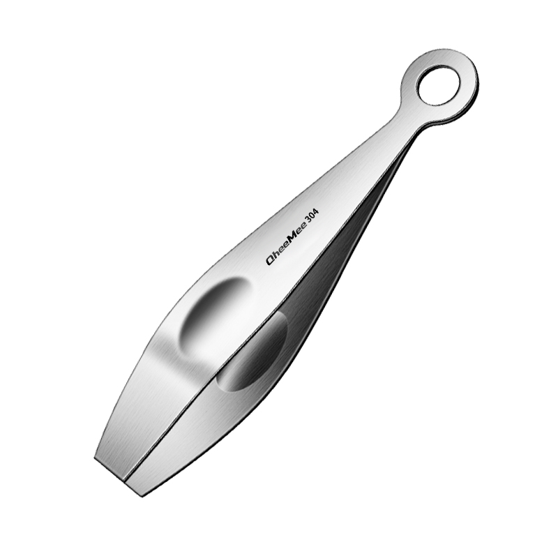 304不锈钢猪毛夹子家用加厚去鱼刺镊子除鸡毛鸭鹅毛钳拔胡子神器