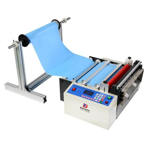 小型全自动裁切机无纺布珍珠棉海绵切片机pvc膜包装塑料膜横切机