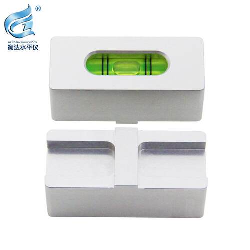 金属高精度水平仪小型6025异形条式水准器水准泡方形水平泡玻璃泡