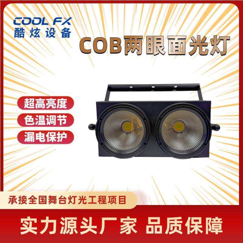 led暖光白光观众灯清吧酒吧爆闪补光灯舞台灯光两眼观众灯超亮