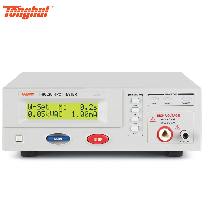 同惠TH9302B程控耐压仪TH9302/TH9302C/TH9302D交直流耐压仪