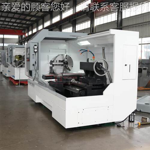 C613X1米重型数控车床导K车轨宽550mm卧式平床身削数控CWK6163X车