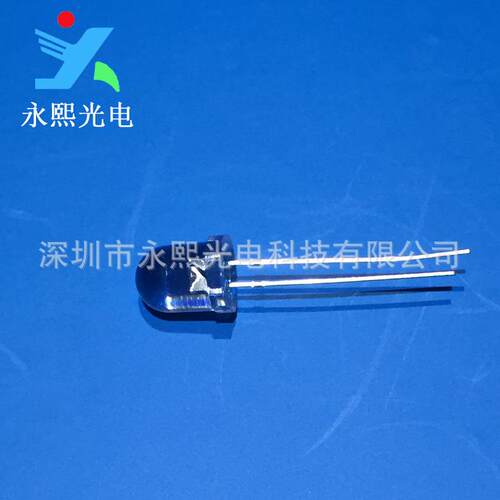直插10MM白发白长脚led灯珠发光二极管 f10圆头白灯