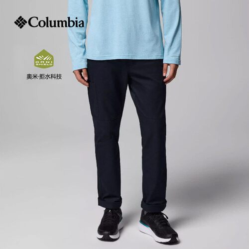 哥伦比亚男拒水弹力通勤休闲裤