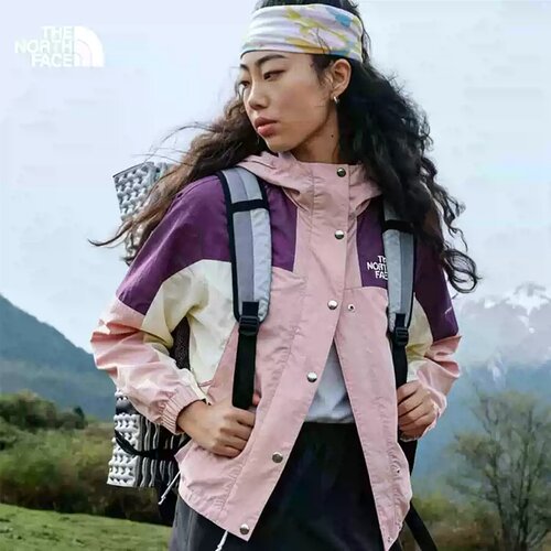 北面户外女外套防风防泼水夹克