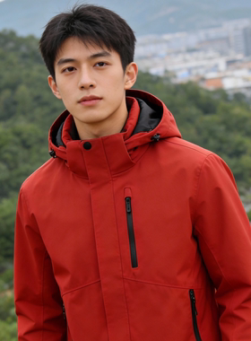 LOONGTU龙途【新国标】羽绒内胆三合一冲锋衣防水防风保暖户外